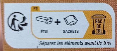 Sablés sésame & pavot - Wiederverwertungsanweisungen und/oder Verpackungsinformationen - fr