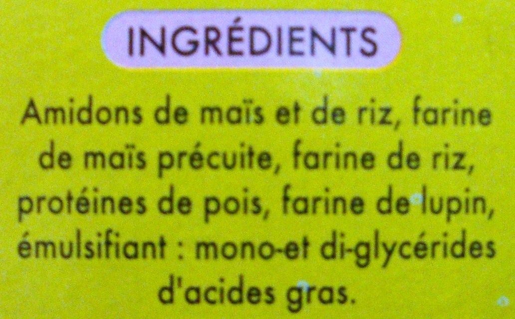 Coquillettes sans gluten  - Coquillettes - Ingredients - fr