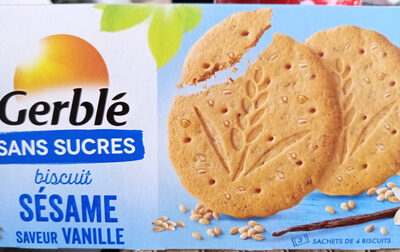 Biscuit sésame saveur vanille - Product - fr
