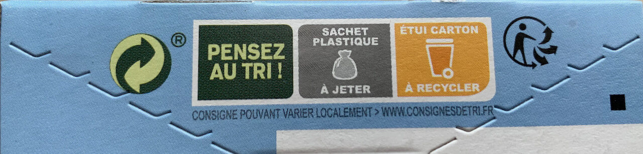 Sablé saveur Citron Yuzu au Maltitol - Recyclinginstructies en / of verpakkingsinformatie - fr