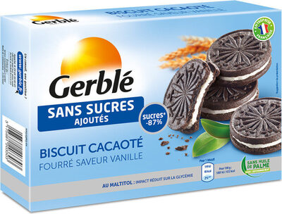Biscuit Cacaoté Fourré Saveur Vanille - نتاج - fr