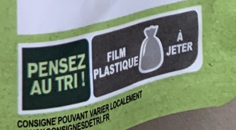 Trio de riz - Recycling instructions and/or packaging information - fr