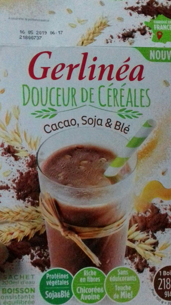 Douceur de céréales | Cacao, Soja & Blé - Ingrédients