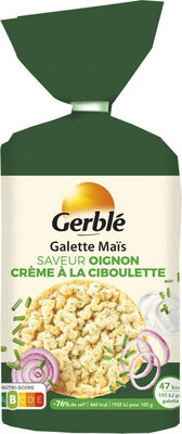 Galettes mais oignon crème ciboulette - Producte - fr