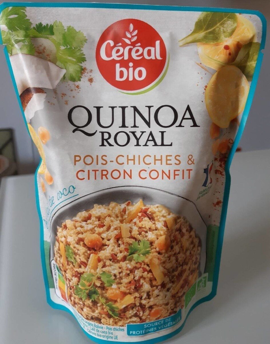 Quinoa royal - Pois-chiches & citron confit - Produit