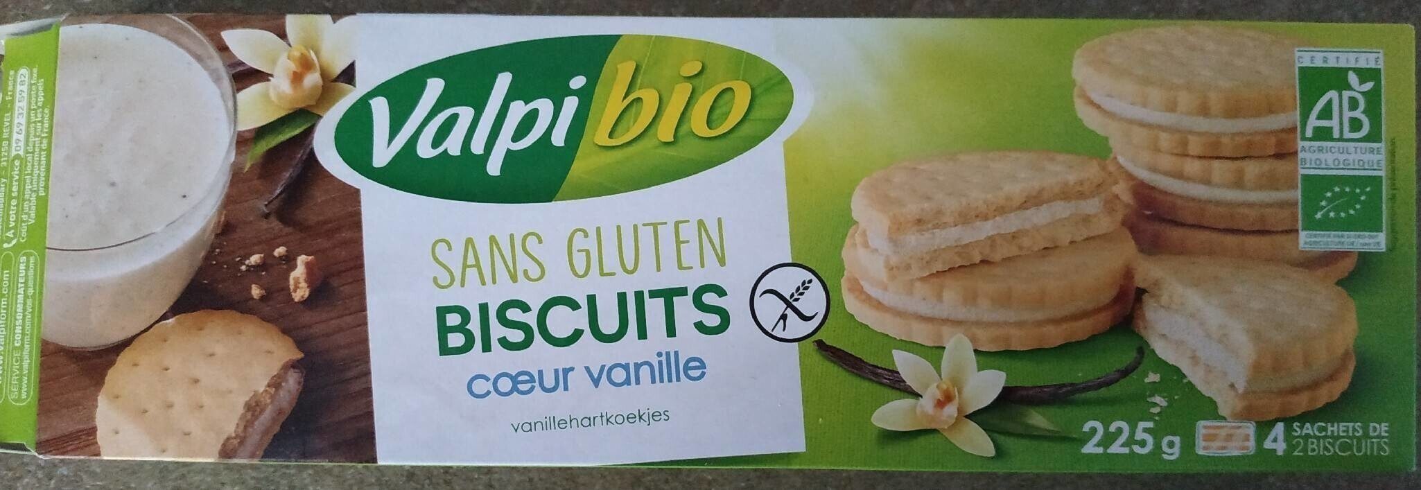 Biscuits cœur vanille - Produit
