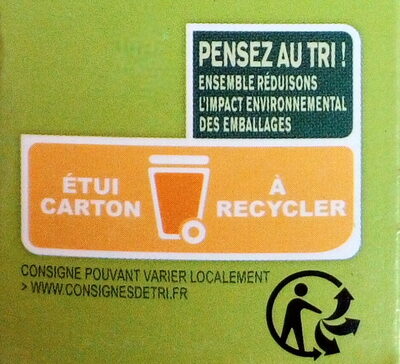 Penne Riz complet & fèves - Instruction de recyclage et/ou informations d'emballage