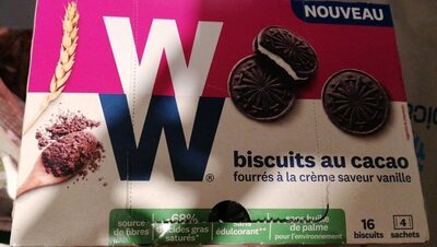 Biscuits au cacao - Product - fr