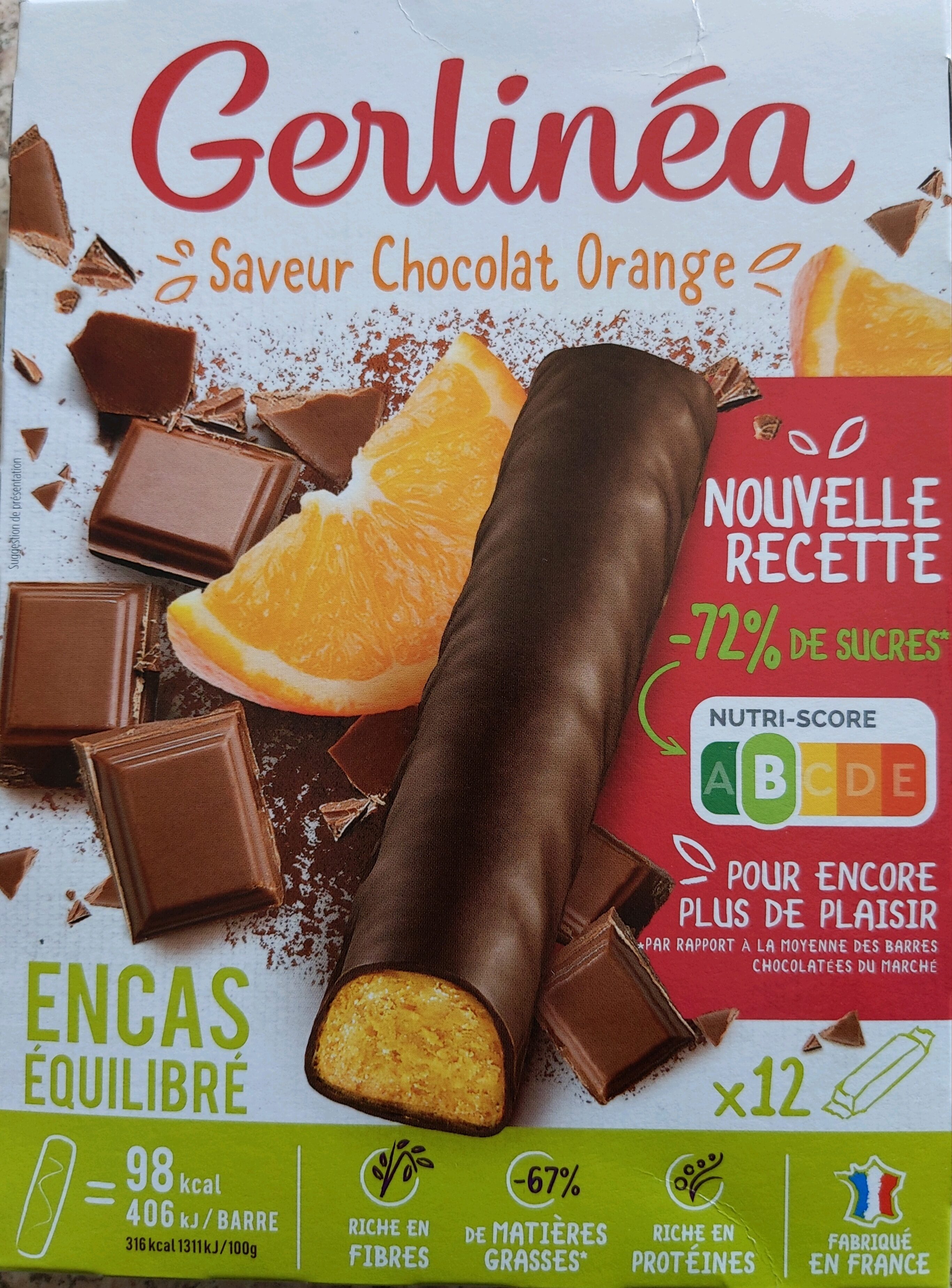 Barres chocolat orange - Produit