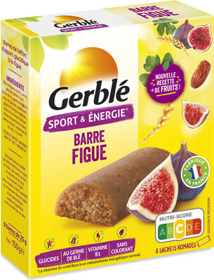 Barre figue Gerblé - Produit