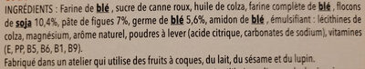 Biscuits Soja Figue - Ingredients - fr