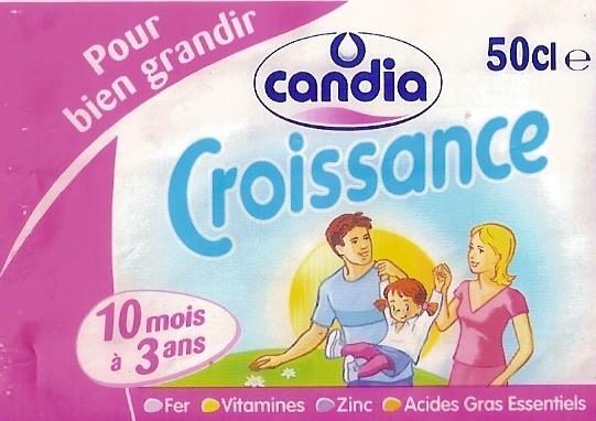 Candia Croissance 10 mois à 3 ans - Product - fr