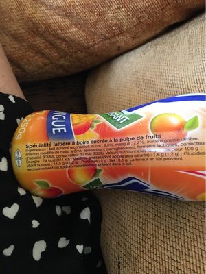 Yop - Nutrition facts - fr