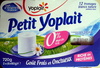 Petit Yoplait, (0 % MG) 12 fromages blancs nature - Produto