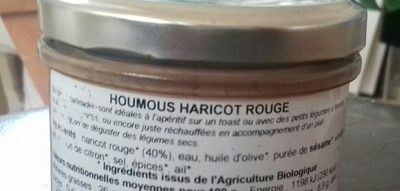 Houmous haricot rouge - Ingredients - fr