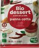 Bio dessert Panna cotta, au sucre de canne - Produit