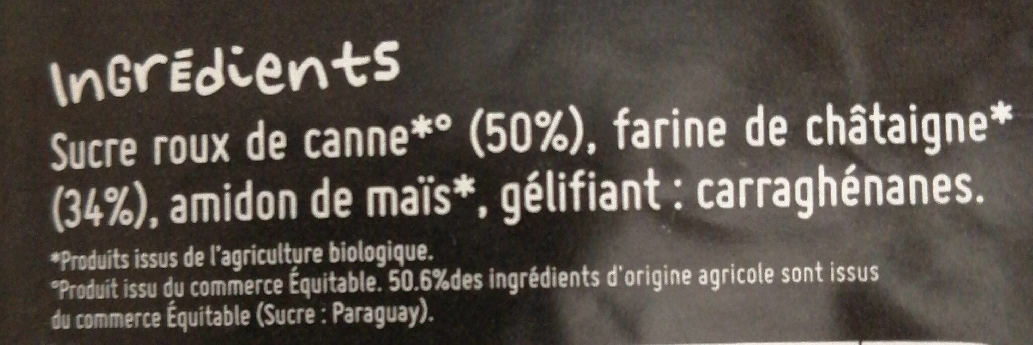 Creme De Chataigne - Ingrediënten - fr