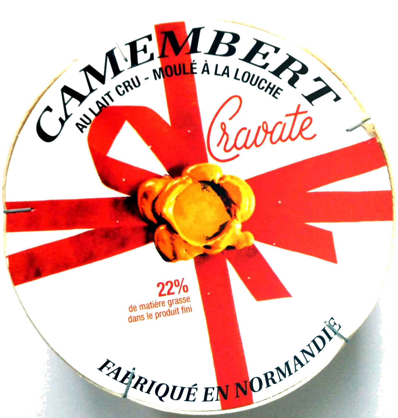 Camembert Cravate au lait cru moulé à la louche - Product - fr