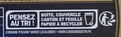 Camembert, Moulé à la Louche (22 % MG) - Instruction de recyclage et/ou informations d'emballage