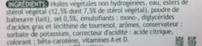 Fruit d'Or pro-activ (60 % MG) Cuisson & Tartine - المكونات - fr