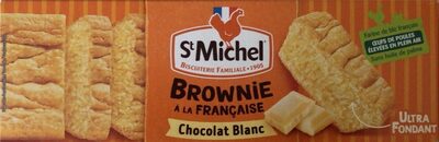 Le brownie à la française - chocolat blanc - Product - fr