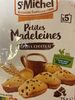 Petites madeleines pepites chocolat - Product