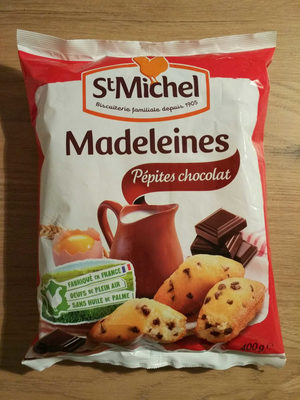 Petites Madeleine pépites chocolat - Product - fr