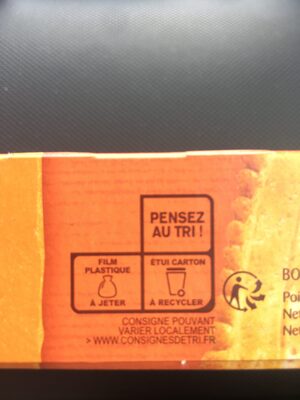 Le Petit St Michel - Petit beurre - Recyclinginstructies en / of verpakkingsinformatie - fr