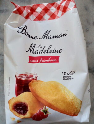 Bonne Maman - Madeleine Raspberry, 300g (10.6oz) - Product - fr