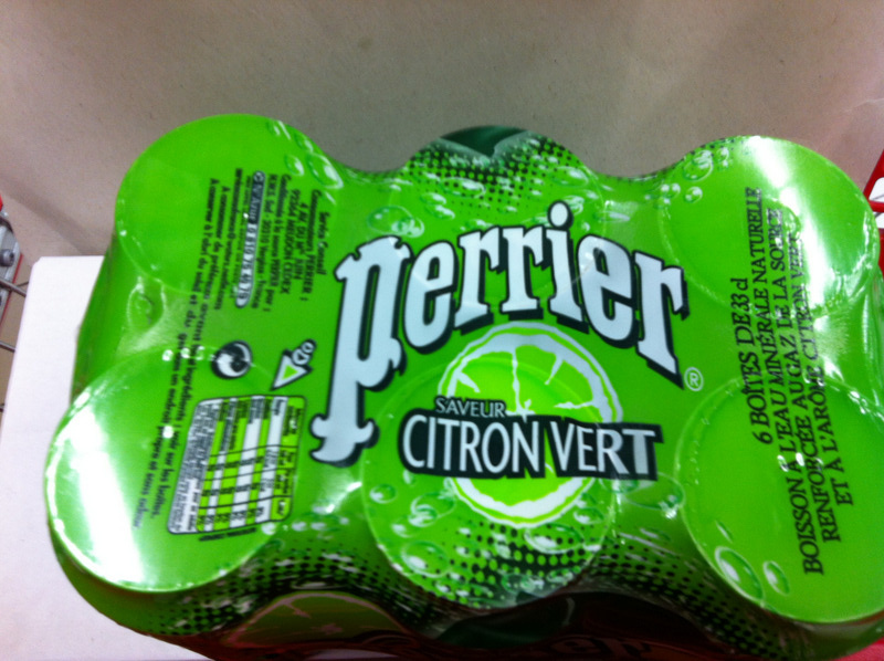 Perrier saveur citron vert - المكونات - fr