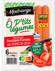 Recettes de saucisses fumées aux légumes du soleil Ô P'tits Légumes - Produkt