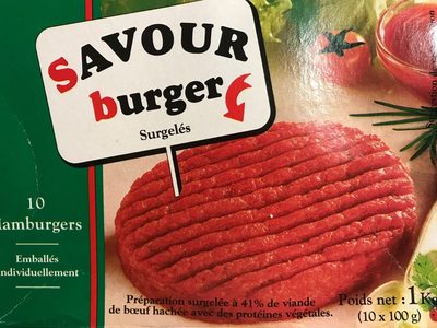 Savour Burgers Surgelés - Product - fr