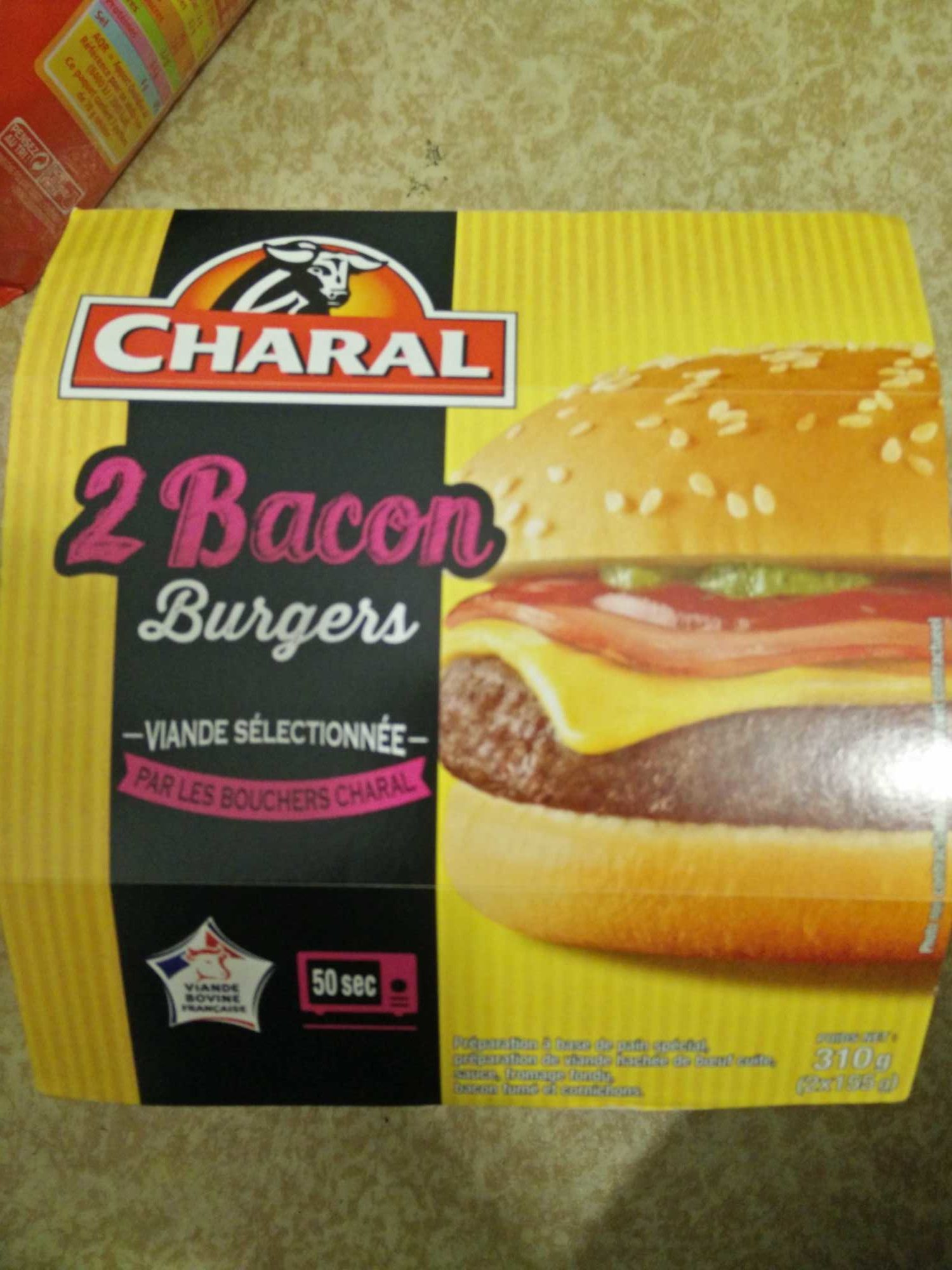 Bacon Burgers - Product - fr