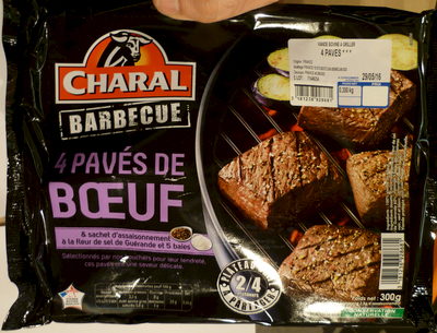 4 Pavés de Bœuf - Product - fr