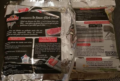 1 faux-filet - Ingredients