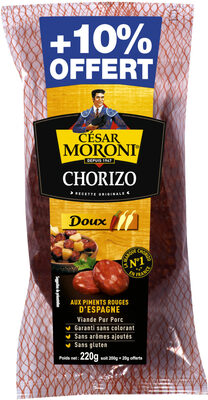 Chorizo avec piment rouge de Murcie Doux (+10% gratuit) - Product - fr