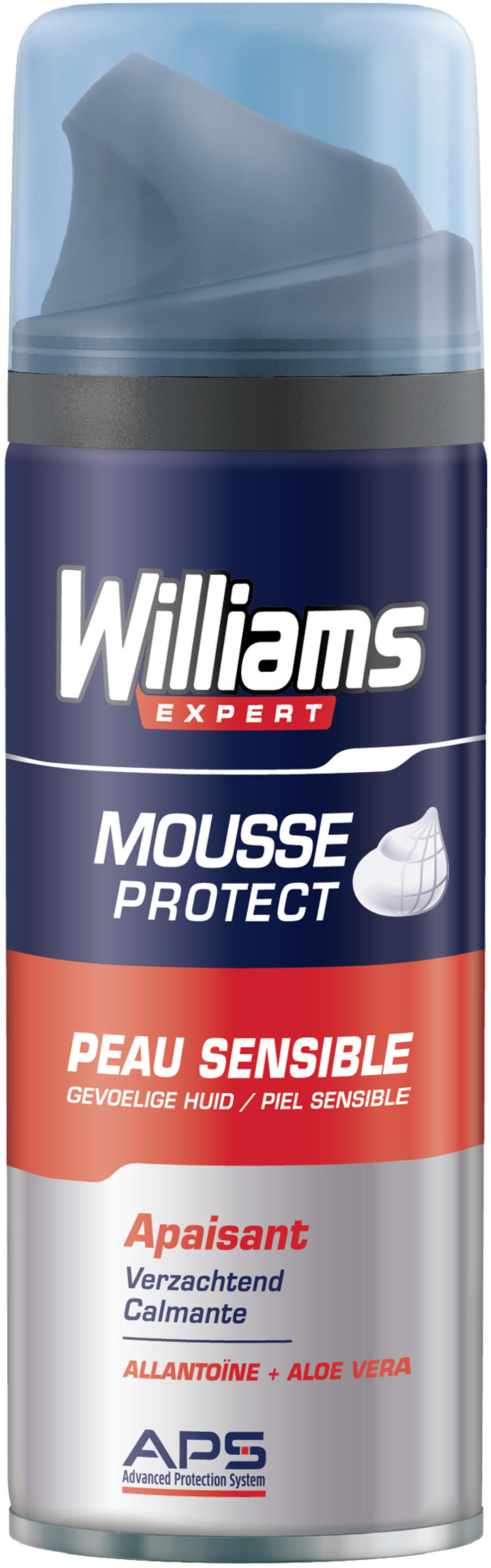 Williams Mousse à Raser Homme Peau Sensible 200ml - Product - fr