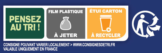 Grilletine Blé Complet x12 - Instruction de recyclage et/ou informations d'emballage