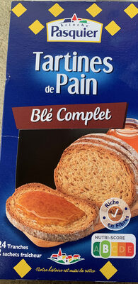 Tartines de Pain Blé Complet - Produit