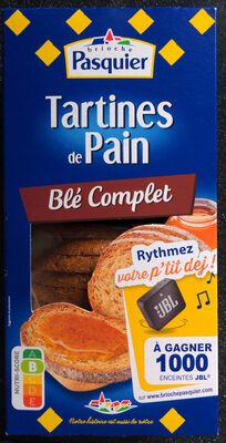 Tartines de Pain Blé Complet - Produkt - fr