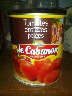 tomates entières pelées - Produit