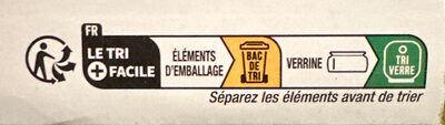 La crème brûlée - Recyclinginstructies en / of verpakkingsinformatie - fr