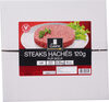 STEAKS HACHES 120g PUR BŒUF - Producto