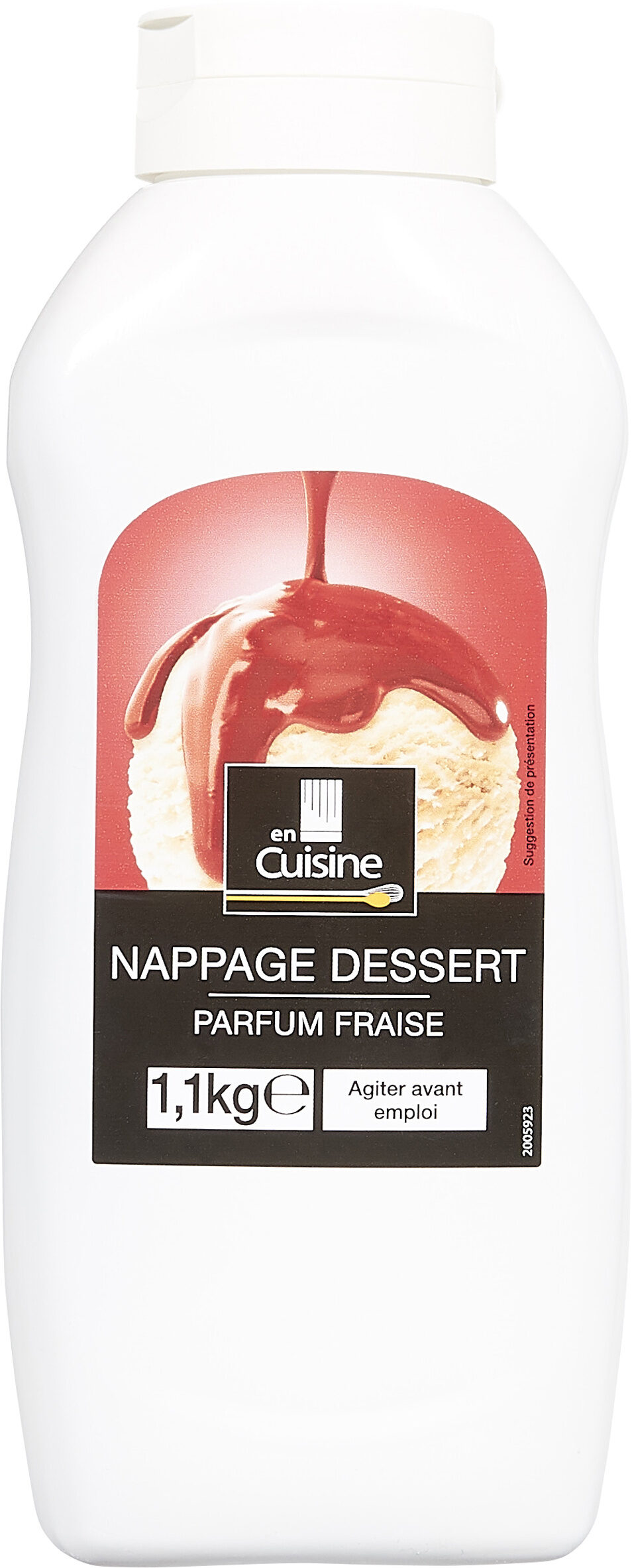 Nappage dessert parfum fraise - Produit