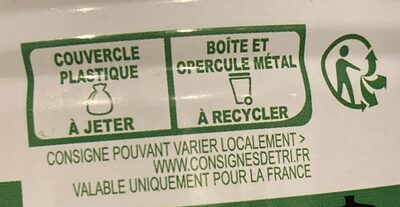 Café moulu pur arabica des petits producteurs - Recycling instructions and/or packaging information - fr