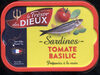 Sardines - Tomate Basilic - Préparées à la main - Product