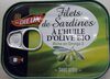 Filets de sardines à l'huile d'olive - Producto