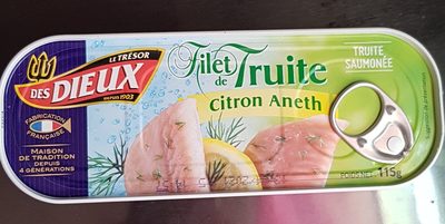 Filet de truite Citron Aneth - Product - fr