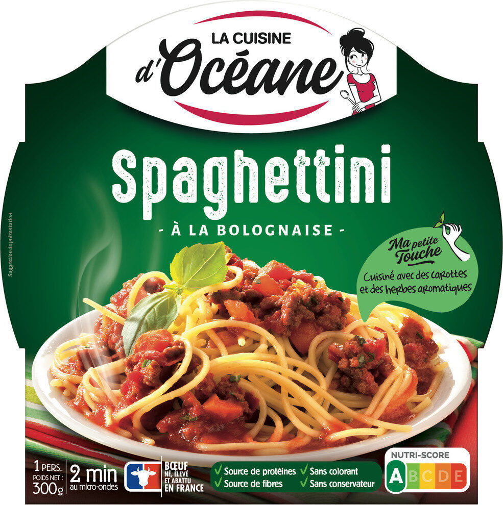 Spaghettini à la Bolognaise - Product - fr
