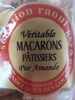 Véritable macarons pâtissiers aux amandes - Product